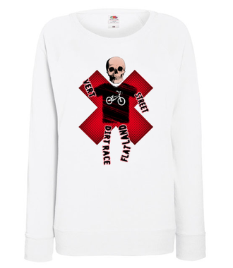 Skate, ulica i ja - Bluza z nadrukiem - Skate - Damska