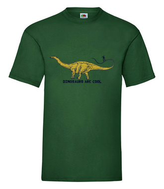 Dinozaury są cool - Koszulka z nadrukiem - Skate - Męska