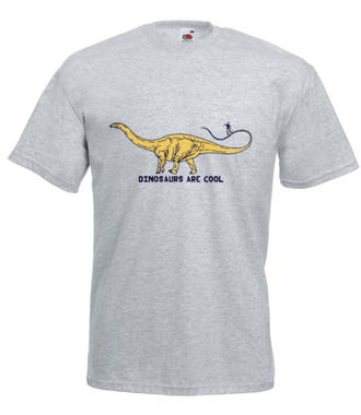 Dinozaury są cool - Koszulka z nadrukiem - Skate - Męska