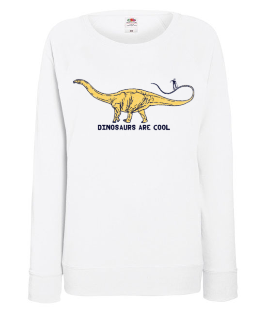 Dinozaury sa cool bluza z nadrukiem skate kobieta jipi pl 449 114