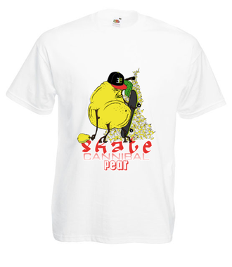 Skejt-Kanibal - Koszulka z nadrukiem - Skate - Męska