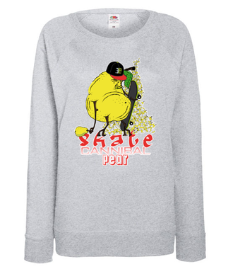Skejt-Kanibal - Bluza z nadrukiem - Skate - Damska