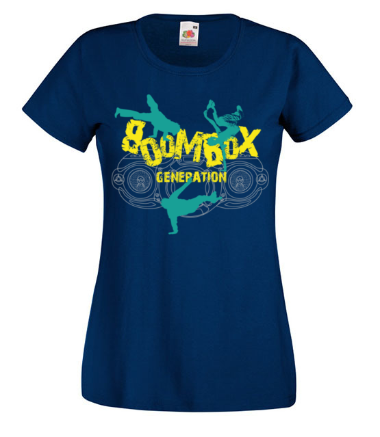 Generacja boomboxow koszulka z nadrukiem skate kobieta jipi pl 463 62
