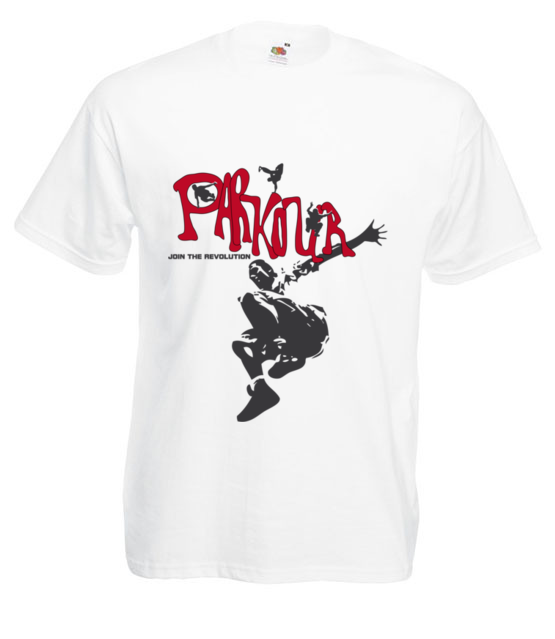 Parkour styl i rewolucja koszulka z nadrukiem skate mezczyzna jipi pl 465 2