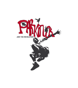 Parkour - styl i rewolucja - Bluza z nadrukiem - Skate - Męska z kapturem