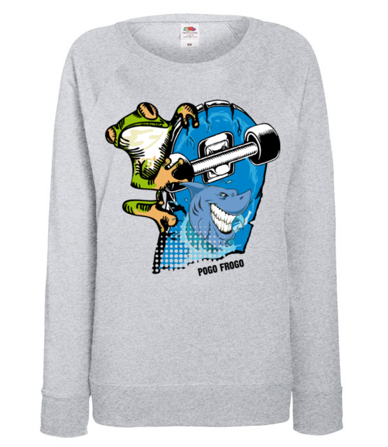 Frogo pogo bluza z nadrukiem skate kobieta jipi pl 466 118