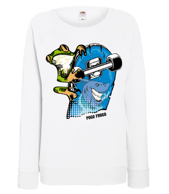 Frogo pogo - Bluza z nadrukiem - Skate - Damska