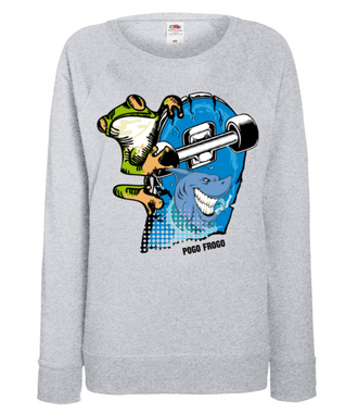Frogo pogo - Bluza z nadrukiem - Skate - Damska