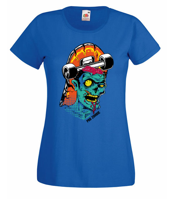 Zombie na streecie koszulka z nadrukiem skate kobieta jipi pl 467 61