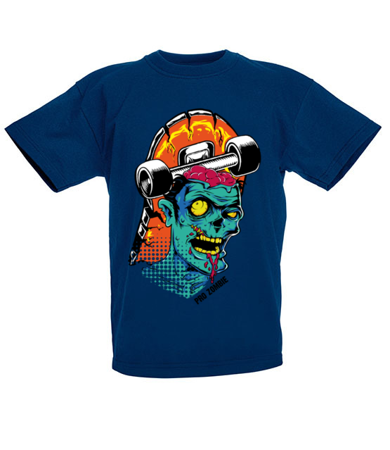 Zombie na streecie koszulka z nadrukiem skate dziecko jipi pl 467 86