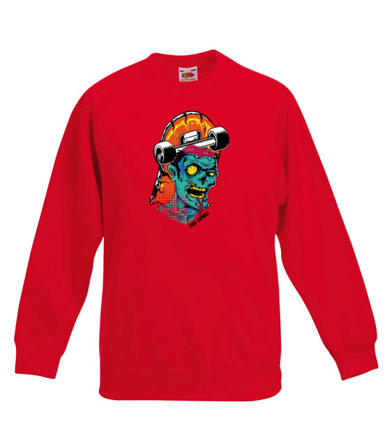 Zombie na streecie bluza z nadrukiem skate dziecko jipi pl 467 125