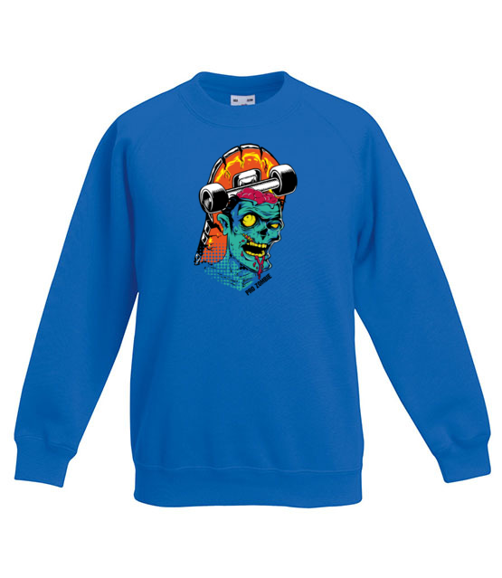 Zombie na streecie bluza z nadrukiem skate dziecko jipi pl 467 126