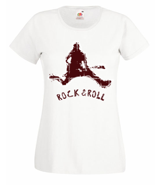 Rock czy roll 2w1 koszulka z nadrukiem muzyka kobieta jipi pl 97 58