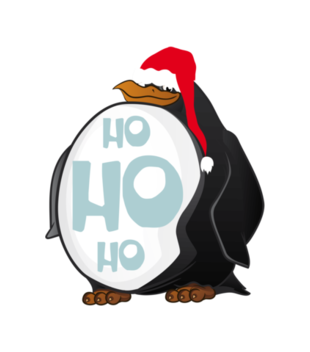 Ho, Ho, ho - Koszulka z nadrukiem - Świąteczne - Męska