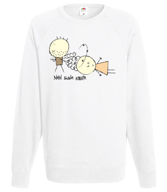 Mam swoją kobietę - Bluza z nadrukiem - Walentynki - Męska