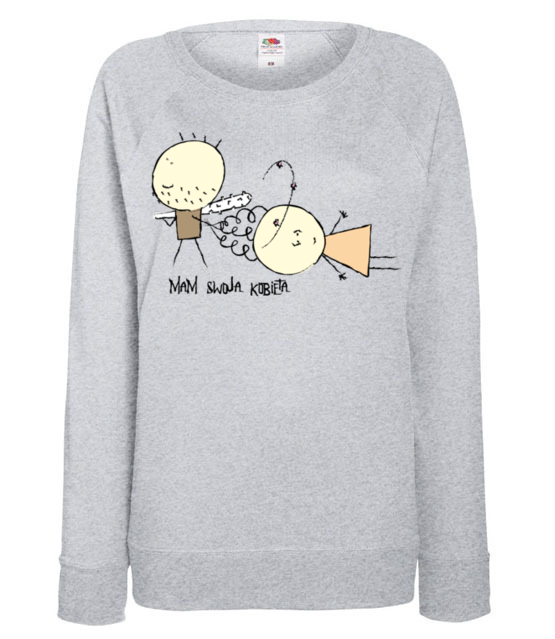 Mam swoja kobiete bluza z nadrukiem walentynki kobieta jipi pl 480 118