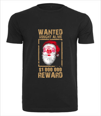 Święty poszukiwany - Koszulka z nadrukiem - Świąteczne - Męska