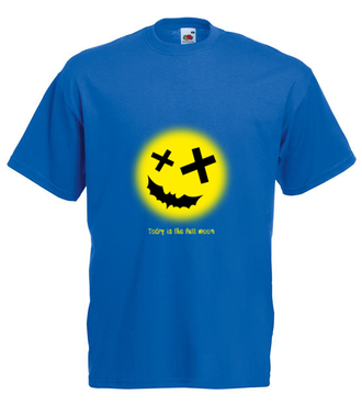 Gdy księżyc jest w pełni - Koszulka z nadrukiem - Halloween - Męska