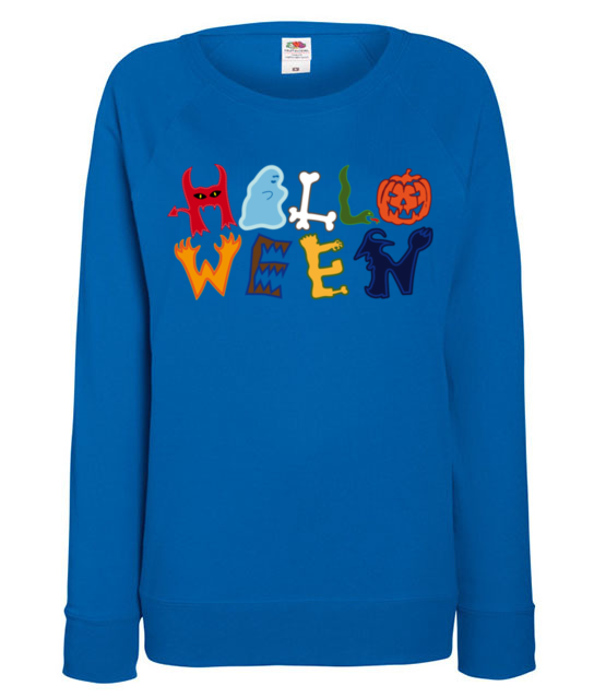 Halloween czas swiat bluza z nadrukiem halloween kobieta jipi pl 489 117