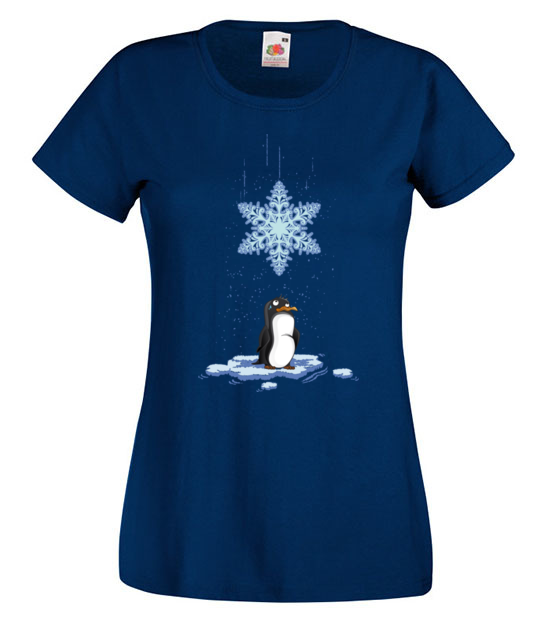 Pada snieg pada snieg koszulka z nadrukiem swiateczne kobieta jipi pl 499 62
