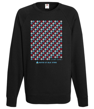 Łowca niebieskich gwiazd - Bluza z nadrukiem - Świąteczne - Męska