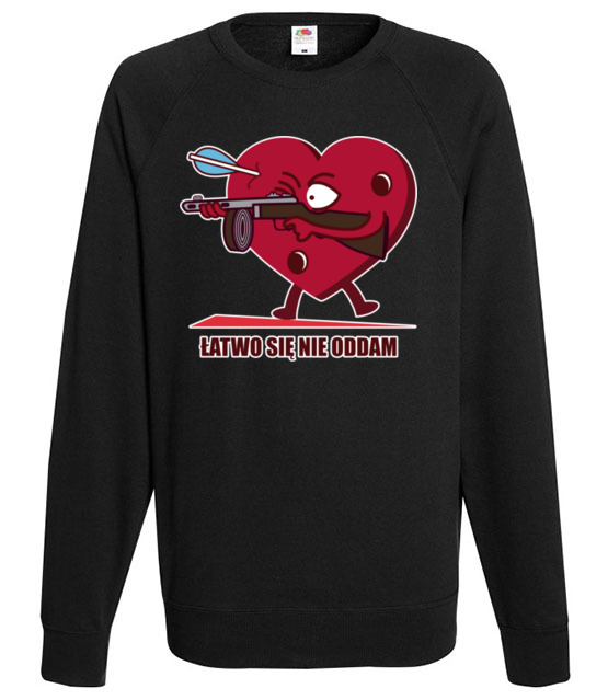 Tak latwo sie nie oddam bluza z nadrukiem walentynki mezczyzna jipi pl 67 107