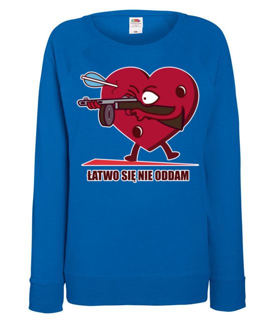 Tak latwo sie nie oddam bluza z nadrukiem walentynki kobieta jipi pl 67 117