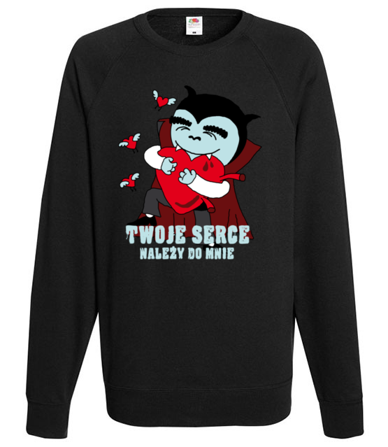 Twoje serce nalezy do mnie bluza z nadrukiem walentynki mezczyzna jipi pl 71 107