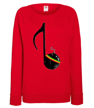 Rasta brzmienia - Bluza z nadrukiem - Muzyka - Damska
