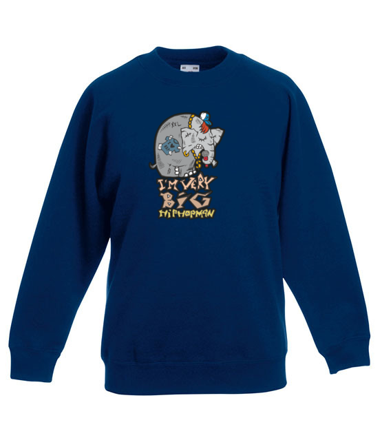 Slon w hip hop skladzie bluza z nadrukiem muzyka dziecko jipi pl 89 127