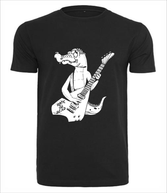 Krokodyli czar magia nuty koszulka z nadrukiem muzyka mezczyzna jipi pl 108 1