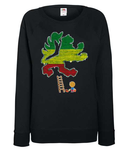 Wszystko w imie muzyki bluza z nadrukiem muzyka kobieta jipi pl 94 115