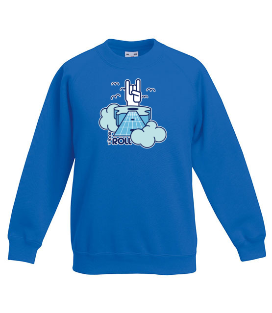 Rock roll winda do energii bluza z nadrukiem muzyka dziecko jipi pl 96 126
