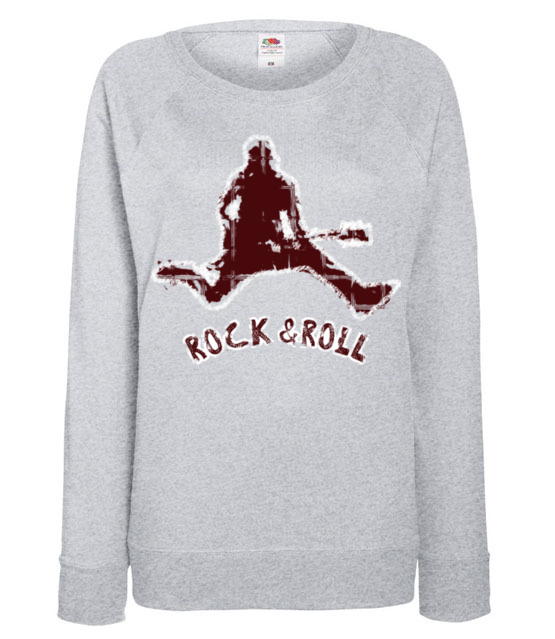 Rock czy roll 2w1 bluza z nadrukiem muzyka kobieta jipi pl 97 118