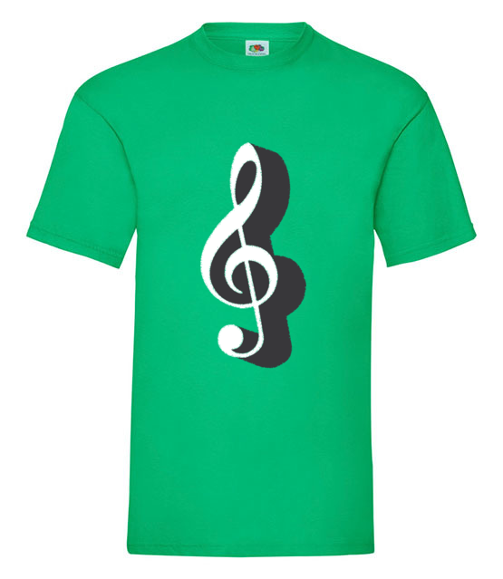 Klucz do muzycznych serc koszulka z nadrukiem muzyka mezczyzna jipi pl 111 186