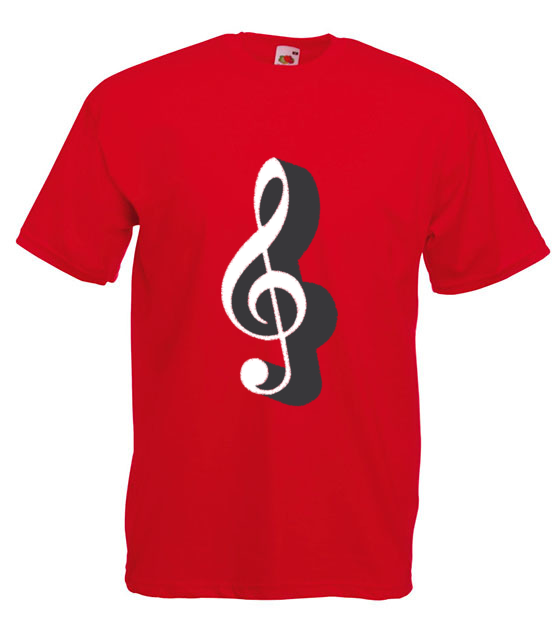 Klucz do muzycznych serc koszulka z nadrukiem muzyka mezczyzna jipi pl 111 4