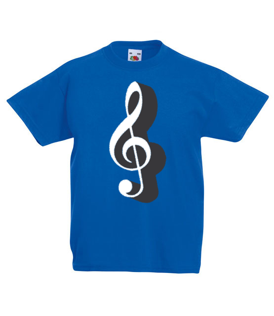 Klucz do muzycznych serc koszulka z nadrukiem muzyka dziecko jipi pl 111 85