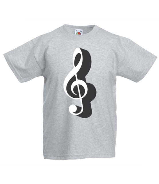 Klucz do muzycznych serc koszulka z nadrukiem muzyka dziecko jipi pl 111 87