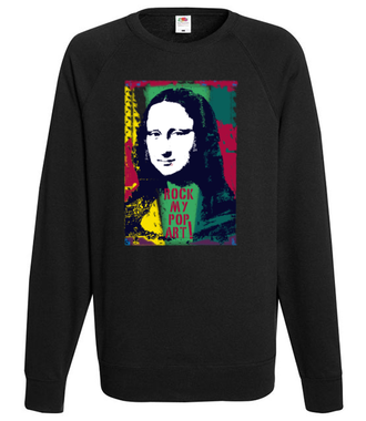 Mona muza. Art na ciele. - Bluza z nadrukiem - Muzyka - Męska