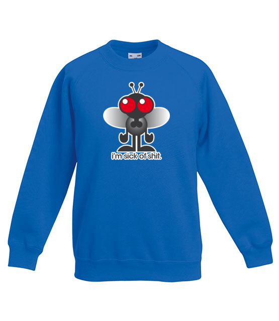 Mam dosc tego do czego jestem stworzony bluza z nadrukiem smieszne dziecko jipi pl 129 126