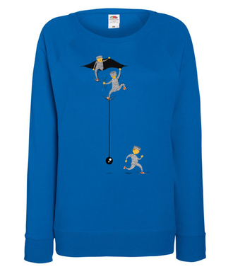 Wyrwać się z łańcucha - Bluza z nadrukiem - Śmieszne - Damska