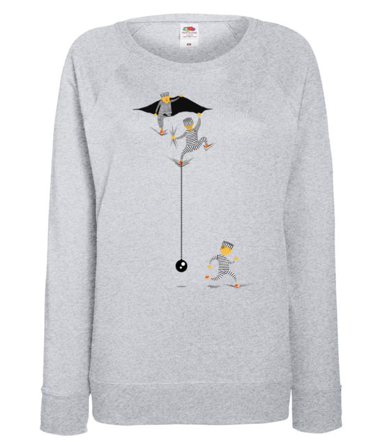 Wyrwac sie z lancucha bluza z nadrukiem smieszne kobieta jipi pl 149 118