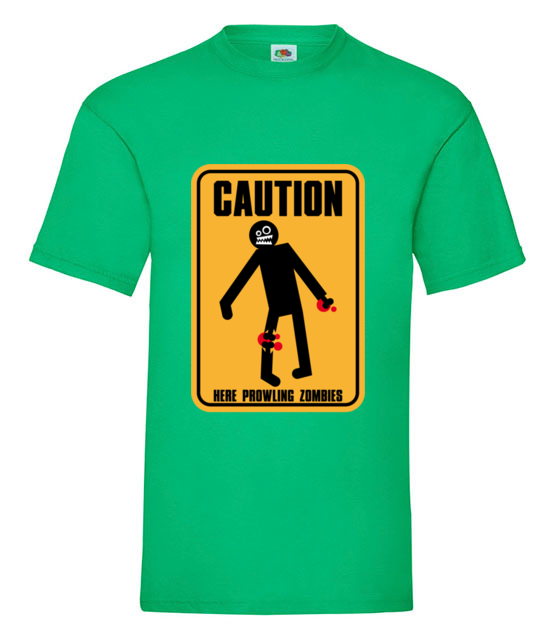 Chodzace zombie strach i smiech koszulka z nadrukiem smieszne mezczyzna jipi pl 157 186