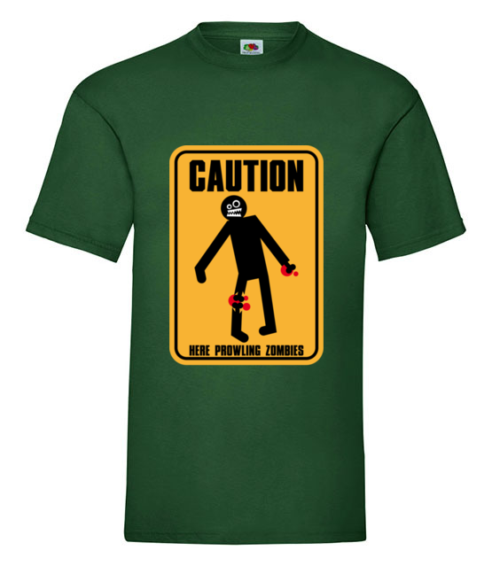 Chodzace zombie strach i smiech koszulka z nadrukiem smieszne mezczyzna jipi pl 157 188