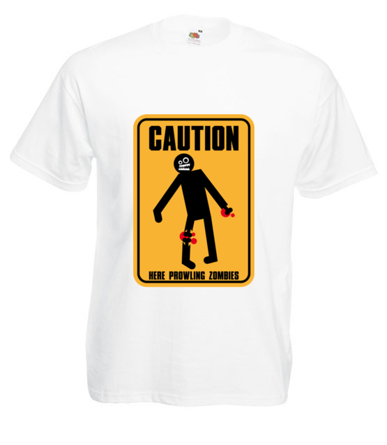 Chodzace zombie strach i smiech koszulka z nadrukiem smieszne mezczyzna jipi pl 157 2