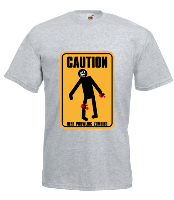Chodzace zombie strach i smiech koszulka z nadrukiem smieszne mezczyzna jipi pl 157 6