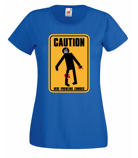 Chodzace zombie strach i smiech koszulka z nadrukiem smieszne kobieta jipi pl 157 61