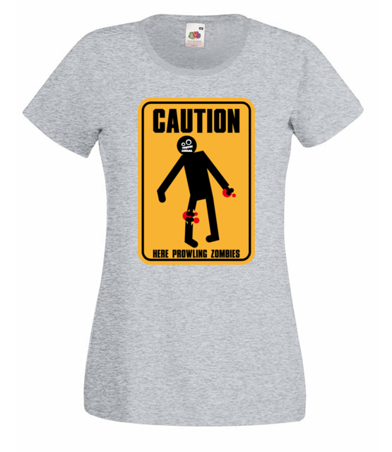 Chodzace zombie strach i smiech koszulka z nadrukiem smieszne kobieta jipi pl 157 63