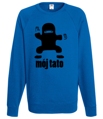 Ninja-tata. Mój Bohater. - Bluza z nadrukiem - Dla Taty - Męska