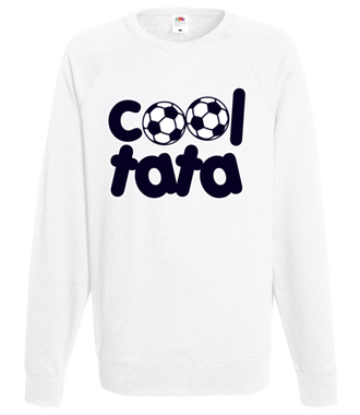 Cool tata. Kibic i wojownik. - Bluza z nadrukiem - Dla Taty - Męska